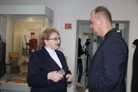 Игорь Батлуков посетил открытие уникальной выставки в  Волгодонском эколого-историческом музее 